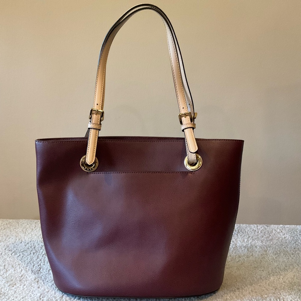 ❗️SOLD❗️Michael Kors Jet Set Medium Leather Tote - Picture 3 of 15